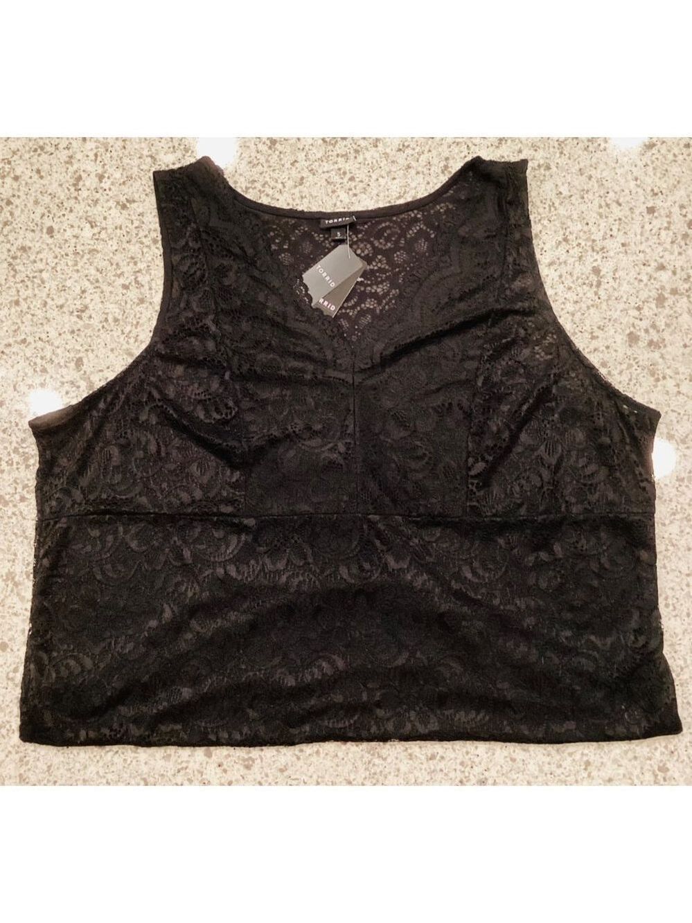 NWT Torrid Black Lace Bodysuit Size 5 - Picture 4 of 8